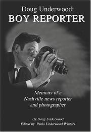 Cover of: Doug Underwood: Boy Reporter