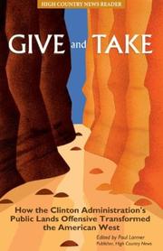 Cover of: Give and Take by Paul Larmer