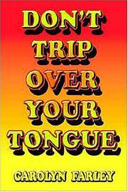 Cover of: Don't Trip Over Your Tongue