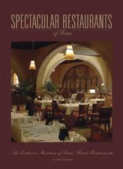 Cover of: Spectacular Restaurants of Texas