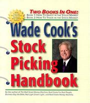 Cover of: Wade Cook's Stock Picking Handbook