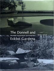 Cover of: The Donnell and Eckbo Gardens by Marc Treib