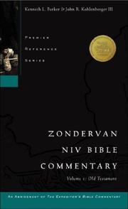 Cover of: Zondervan NIV Bible commentary by Kenneth L. Barker & John R. Kohlenberger III, consulting editors.