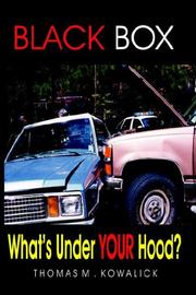 Cover of: Black Box: What's Under Your Hood?