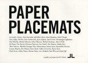 Cover of: Paper Placemats | 