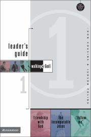 Cover of: Walking with God Leader's Guide 1