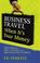 Cover of: Business travel when it's your money