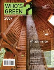 Who's Green 2007 by Multiple Authors