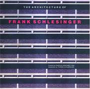 Cover of: The Architecture of Frank Schlesinger | Frank Schlesinger