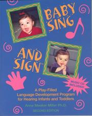 Cover of: Baby Sing & Sign | Anne Meeker Miller