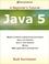 Cover of: Java 5