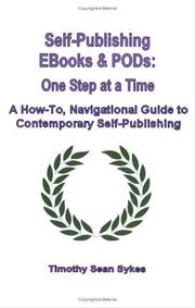 Self-Publishing Ebooks & Pods by Timothy Sean Sykes