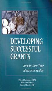 Cover of: Developing Successful Grants