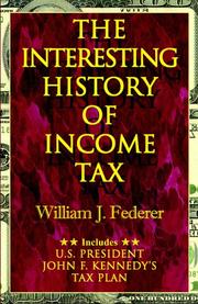 Cover of: The Interesting History Of Income Tax