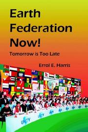 Cover of: One world now | Errol E. Harris