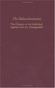 Cover of: The Kalacakratantra by Vesna A. Wallace