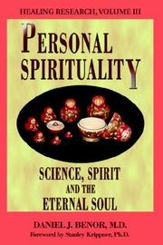 Cover of: Personal Spirituality