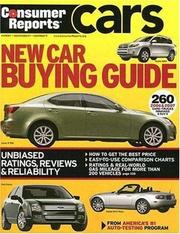 Cover of: New Car Buying Guide 2006 & 2007(Consumer Reports New Car Buying Guide)