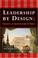 Cover of: Leadership by Design