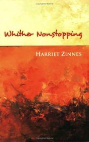 Cover of: Whither nonstopping by Harriet Zinnes