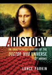 Cover of: Ahistory by Lance Parkin, Lars Pearson