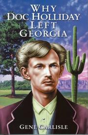 Cover of: Why Doc Holliday left Georgia