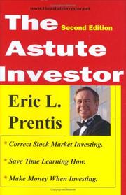 Cover of: The Astute Investor