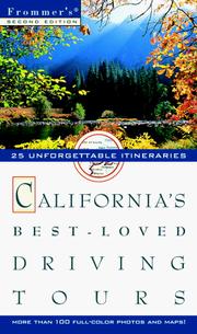 Cover of: Frommer's California's Best-Loved Driving Tours (Frommers Best-Loved Driving Tours. California, 2nd ed) by Automobile Association (Great Britain)