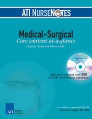 Cover of: ATI NurseNotes Medical-Surgical by Christine Hooper
