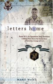 Cover of: Letters Home: From 9/11 to Operation Iraqi Freedom by Mary Ward