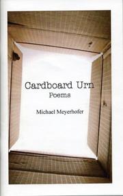 Cover of: Cardboard Urn: Poems