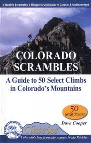 Cover of: Colorado Scrambles by Dave Cooper