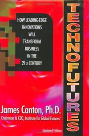 Cover of: Technofutures by James Canton