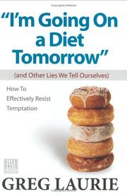 Cover of: I'm Going on a Diet Tomorrow