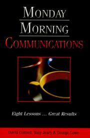Cover of: Monday Morning Communications