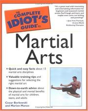 Cover of: The Complete Idiot's Guide to Martial Arts