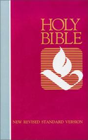 Cover of: NRSV Ministry/Pew Bible