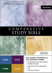 Cover of: Comparative Study Bible, Revised by 