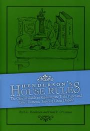 Cover of: Henderson's House Rules by E.L. Henderson, David E. O'Connor