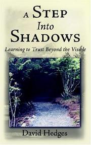 Cover of: A Step Into Shadows by David Hedges