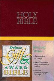 Cover of: KJV Deluxe Gift & Award Bible