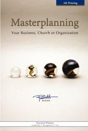Cover of: Masterplanning