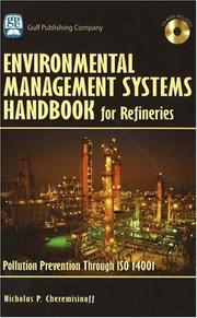 Cover of: Environmental management systems handbook for refineries