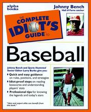 Cover of: The Complete Idiot's Guide to Baseball