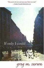 Cover of: If Only I Could...