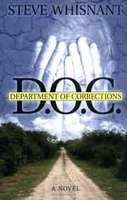 Cover of: Department of Corrections