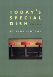Cover of: Today's Special Dish by Nina Lindsay