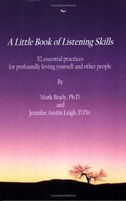 Cover of: A Little Book of Listening Skills