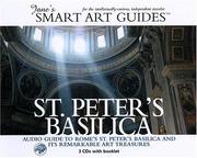 Cover of: St. Peter's Basilica: Audio Guide to Rome's St. Peter's Basilica and Its Remarkable Art Treasures (Jane's Smart Art Guides)