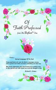Cover of: Of Faith Professed